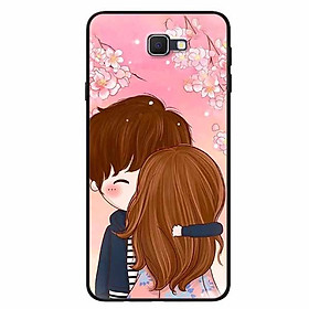 Ốp lưng dành cho Samsung J7 Prime mẫu Cặp Đôi Hôn Nhau