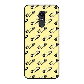 Ốp Lưng in cho Xiaomi Redmi 5 Mẫu Họa Tiết Guita - Hàng Chính Hãng