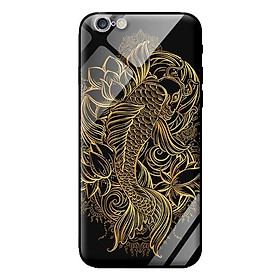 Ốp lưng kính cường lực cho iPhone 6 Chép Vàng Trên - Hàng chính hãng