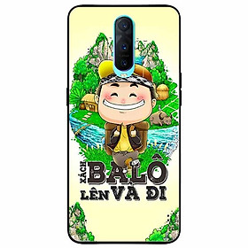 Ốp lưng in cho Oppo R17 Pro Mẫu Xách Balo Lên Nam