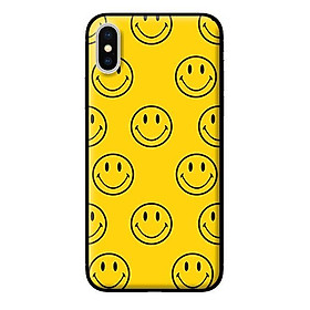 Ốp in cho iPhone XS Icon Happy - Hàng chính hãng