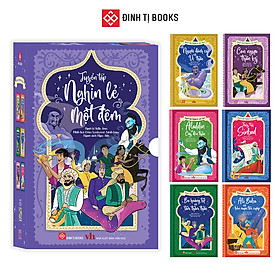 Sách - Hộp sách (6 tập): Tuyển tập Nghìn lẻ một đêm Đinh Tị Books