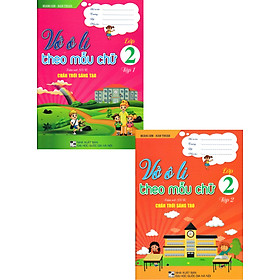 Sách tham khảo- Combo Vở Ô Li Theo Mẫu Chữ Lớp 2 (Bám Sát SGK Chân Trời Sáng Tạo) (Bộ 2 Cuốn)_HA