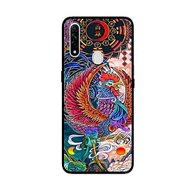 Ốp Lưng in cho Oppo A8 Mẫu 12 Con Giáp Dậu - Hàng Chính Hãng