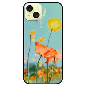 Ốp lưng dành cho Iphone 15 - Iphone 15 Plus - Iphone 15 Pro - Iphone 15 Pro Max - Hoa Nắng Xanh - Hàng Chính Hãng