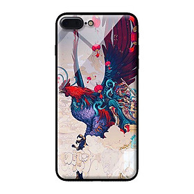 Ốp kính cường lực cho iPhone 7 Plus Gà Bay - Hàng chính hãng