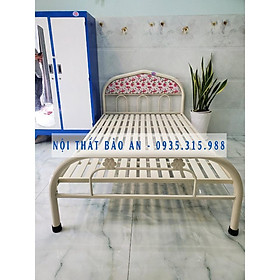 Giường ngủ sắt 1m2 x 2m BẢO AN