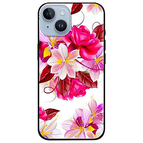 Ốp lưng dành cho Iphone 14 - Iphone 14 Plus - Iphone 14 Pro - Iphone 14 Pro Max - Hoa Hồng