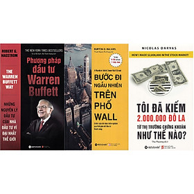 Combo Đầu Tư Thành Công ( Phương Pháp Đầu Tư Warren Buffett + Bước Đi Ngẫu Nhiên Trên Phố Wall + Tôi Đã Kiếm Được 2.000.000 Đô-La Từ Thị Trường Chứng Khoán Như Thế Nào? ) ( Quà Tặng: Cây Viết Kute