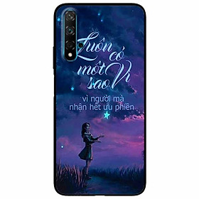 Ốp lưng in cho Huawei Nova 5T Mẫu Luôn Có Một Vì Sao