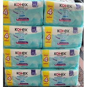 Combo 8 Gói Băng Vệ Sinh Kotex Hàng Ngày MaxCool siêu mỏng- Mỗi Gói 20 Miếng- HSD luôn mới