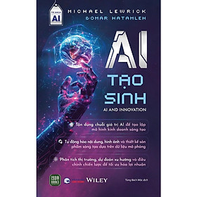 Sách - AI Tạo Sinh - AI And Innovation - 1980 Books