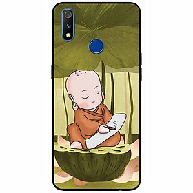 Ốp lưng dành cho Realme 3 mẫu Chú Tiểu Thư Pháp