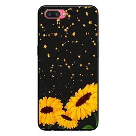 Ốp Lưng in cho Oppo A3s - Realme C1 Mẫu Hoa Hướng Dương - Hàng Chính Hãng