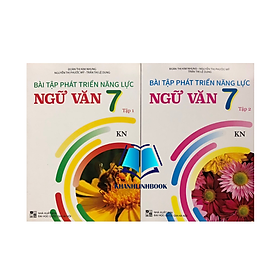 Sách - Combo Bài Tập Phát Triển Năng Lực Ngữ Văn 7 - Tập 1 + 2 (KN)