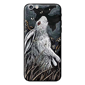 Ốp in cho iPhone 6 Thỏ Trắng - Hàng chính hãng