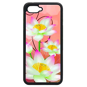 Ốp lưng cho Oppo Realme C1 NỀN HOA SEN 1 - Hàng chính hãng