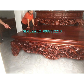 sập gỗ gụ 180x220cm