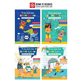 Sách - Tư Duy Nhanh Nhạy, Giải Đố Thật Vui - Rèn Luyện Tư Duy Sáng Tạo Cho Trẻ Từ 3 - 9 Tuổi - Đinh Tị Books
