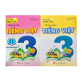 Sách - Combo Phát triển năng lực trong môn Tiếng việt lớp 3 - tập 1 + 2