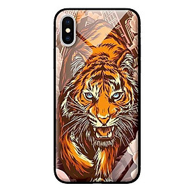 Ốp lưng kính cường lực cho iPhone XS MAX Hổ Dữ - Hàng chính hãng