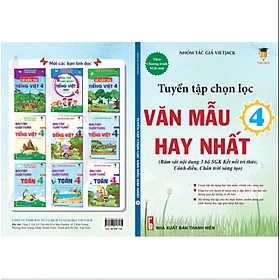 Sách - Tuyển tập chọn lọc Văn mẫu lớp 4 hay nhất (Cho cả 3 bộ sách KNTT, CD, CTST) Vietjack