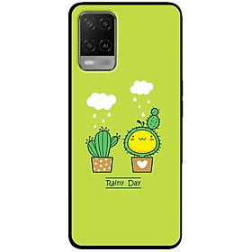 Ốp lưng cho Oppo A54 - A55 - A55s - Oppo A56 5G - Oppo A18 - A38 - A58 - Xương Rồng Mây - Hàng Chính Hãng