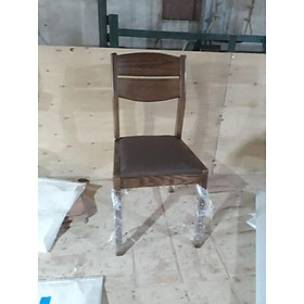 Bộ Bàn Ăn Mặt Đá Chân Hươu 6 Ghế , Ghế Liền Màu Nâu Đen