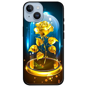 Ốp lưng dành cho Iphone 14 - Iphone 14 Plus - Iphone 14 Pro - Iphone 14 Pro Max - Hoa Hồng Vàng