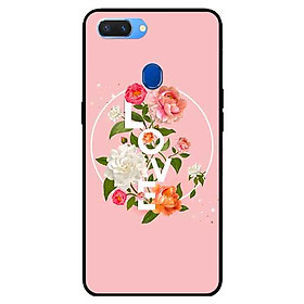 Ốp lưng in cho Realme 2 Mẫu LOVE Hoa