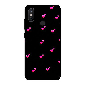 Ốp lưng cho Xiaomi Mi 8 nền trái tim 10 - Hàng chính hãng