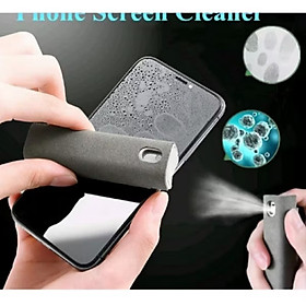 THIẾT BỊ XỊT LAU LÀM SẠCH MÀN HÌNH ĐIỆN THOAI MÁY TÍNH LAPTOP TVI HÀNG CHUẨN 