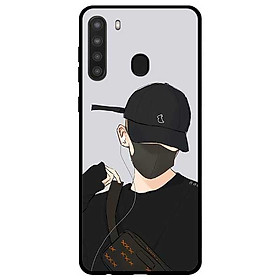 Ốp lưng dành cho Samsung Galaxy A21 mẫu Bad Boy
