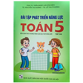 Sách - Bài tập Phát triển năng lực toán 5 - tập 2 (Kết Nối)