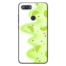 Ốp in cho Xiaomi Mi 8 Lite Họa Tiết Chanh - Hàng chính hãng
