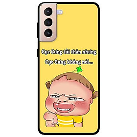 Ốp lưng dành cho Samsung Galaxy S21 - S21 Plus - S21 Ultra - mẫu Quỳnh Tủi Thân