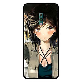 Ốp Lưng in cho Oppo K3 Mẫu Cô Gái cá Tính 1 - Hàng Chính Hãng