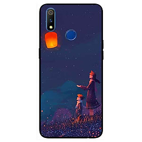 Ốp lưng in cho Realme 3 Mẫu Chiếc Lá Vô Thường