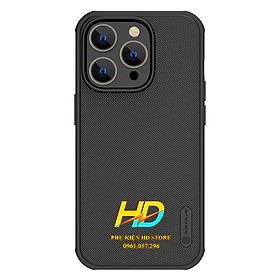 Ốp Lưng Chống Trượt Dành Cho iPhone 14 Pro Chính Hãng Nillkin SUPER FROSTED SHIELD PRO - Hàng Chính Hãng