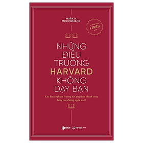Những Điều Trường Harvard Không Dạy Bạn (Tái Bản 2024) - Mark H. McCormack - NXB Lao Động