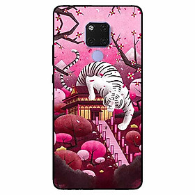 Ốp lưng dành cho Huawei Mate 20 mẫu Thần Hổ Trắng