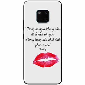 Ốp lưng in cho Huawei Mate 20 Pro Mẫu Trong Đầu Có Não