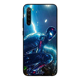 Ốp Lưng in cho Xiaomi Redmi Note 8 Mẫu Người Nhện - Hàng Chính Hãng