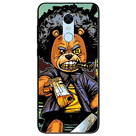 Ốp lưng in cho Xiaomi Redmi note 4x/ Redmi Note 4 Mẫu Gấu Xù
