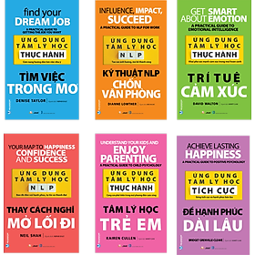 Bộ 6 Cuốn Ứng Dụng Tâm Lý Học