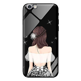 Ốp kính cường lực cho iPhone 6 Cô Gái Áo Trắng - Hàng chính hãng