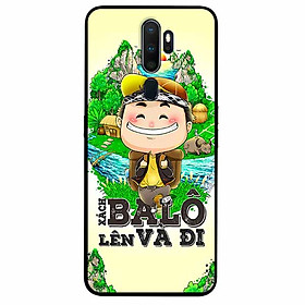 Ốp lưng in cho Oppo A9 2020  Mẫu Xách Balo Lên Nam