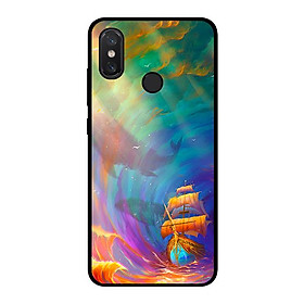 Ốp lưng cho Xiaomi Mi 8 cảnh 314 - Hàng chính hãng
