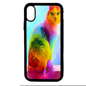 Ốp lưng cho iPhone XS mẫu  MÈO 3 - Hàng chính hãng