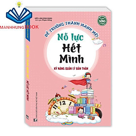 Sách - Kỹ năng quản lý bản thân - Nỗ lực hết mình (sách bản quyền)